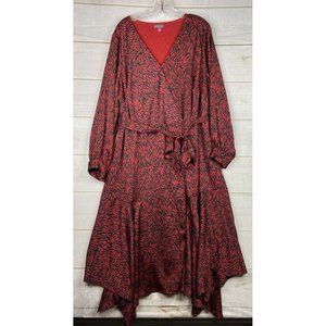 Vince Camuto Dress Womens 2X Red